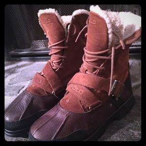 Polo Ralph Lauren shearling lined boot